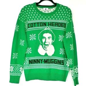 ELF Cotton Headed Ninny-Muggins Ugly Christmas Sweater